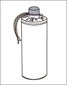 ボトル(円筒)入れ